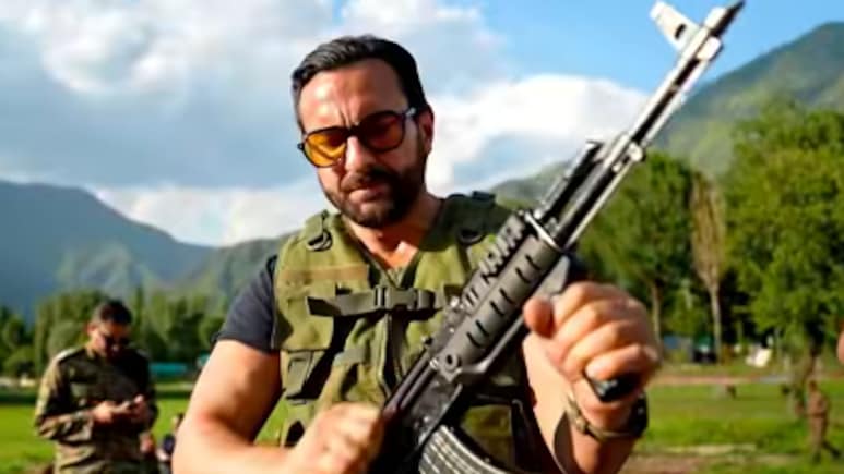 NDTV <i>Jai Jawan</i> 2026: Saif Ali Khan Jams With Indian Army In Uri