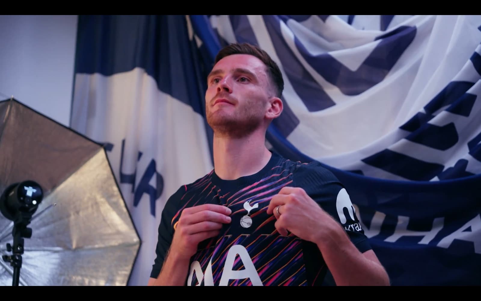 Andrew Robertson begins Tottenham move after nine years at Liverpool