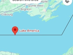 Lake Ontario Turns To 'Lake America' On Google Maps In US, But Not In Canada