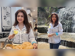 Bhagyashree Explores Chandigarh With Chole Bhature, Chaat And Other Delicacies
