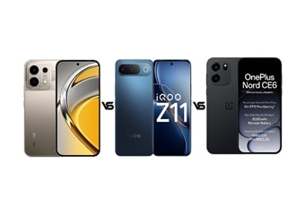 Realme P4s 5G vs iQOO Z11 vs OnePlus Nord CE 6: जानें कौन सा फोन है बेस्ट?