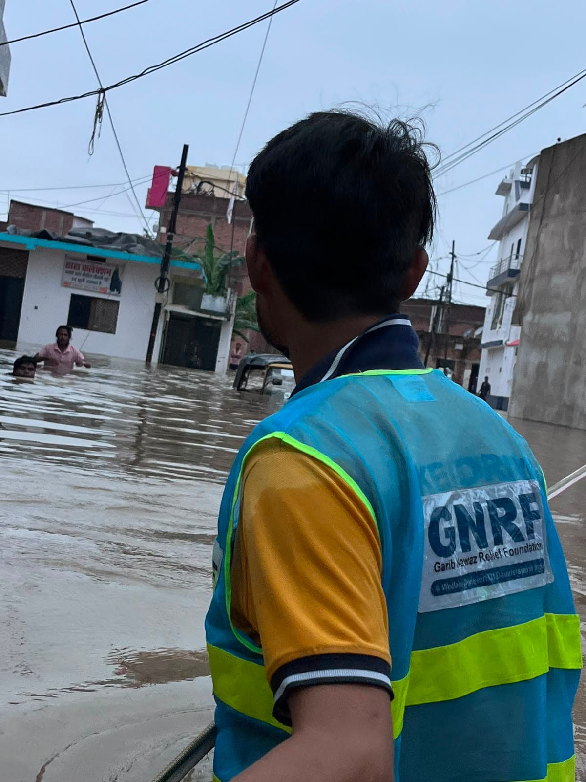 rewa flood news ghoghar pachmatha waterlogging damage riverfront
