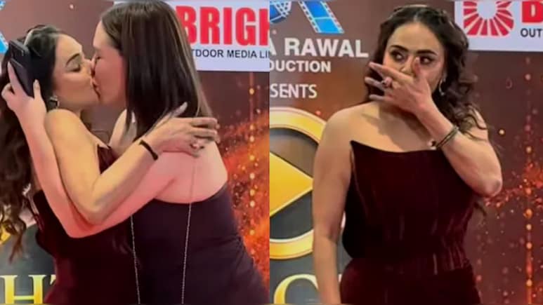 'I Haven't Done Anything Wrong': Actor Nikita Rawal Breaks Silence After Female Fan Kisses Her On Red Carpet