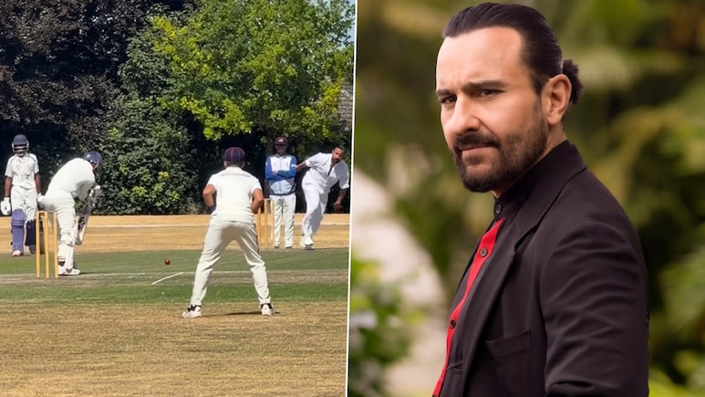 Saif Ali Khan's Cricket Skills Take Centre Stage In Viral London Video