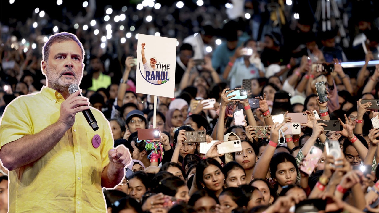 Row Over Rahul Gandhi's Pune Student Outreach: BJP Alleges Paid Attendance