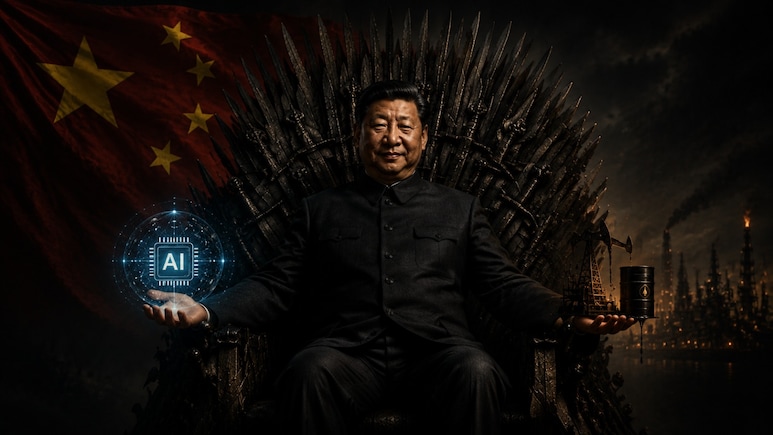 China's Two Pronged Stealth Move: Leap Ahead On AI, Slip Lesser On Crude
