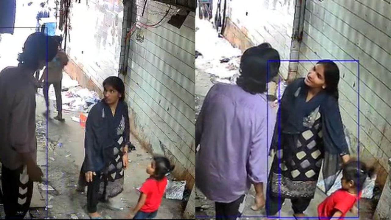 मां को थप्पड़ पड़ते देख बिलखती रही मासूम बच्ची, रेस्टोरेंट के बाहर बैठी महिला से बर्बरता