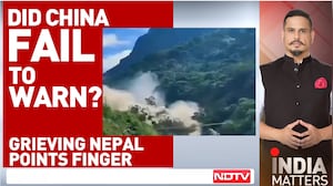 Did China's Geological Disaster Dam Cause Floods In Nepal? Beijing Replies