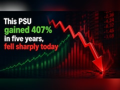 407% Jump In Share Price In Five Years: Stock Of This PSU Tanked 5% In Trade. Here's Why
