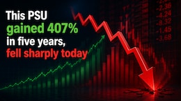 407% Jump In Share Price In Five Years: Stock Of This PSU Tanked 5% In Trade. Here's Why
