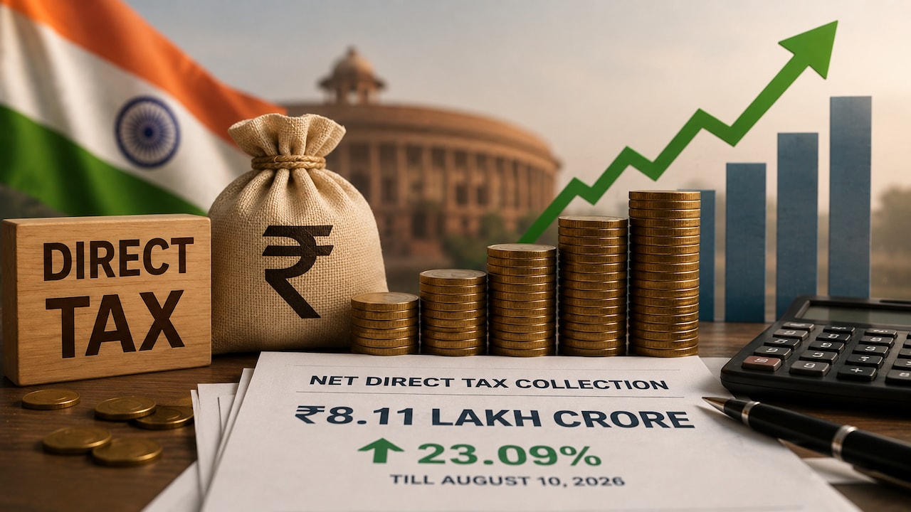 Direct Tax Mop-Up Rises 23% In FY27 So Far Amid Strong Corporate, Individual Contributions