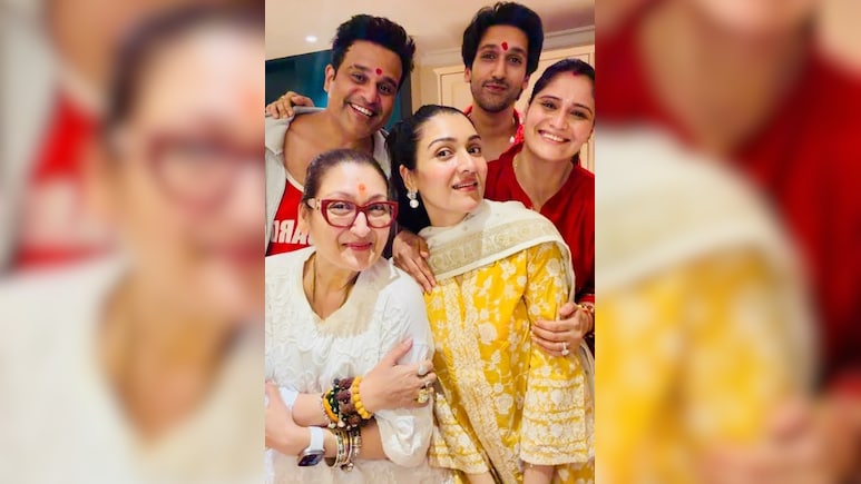 Sunita Ahuja Joins Krushna-Arti For Rakhi Celebrations, Govinda Gives It A Miss Amid Family Feud Rumours