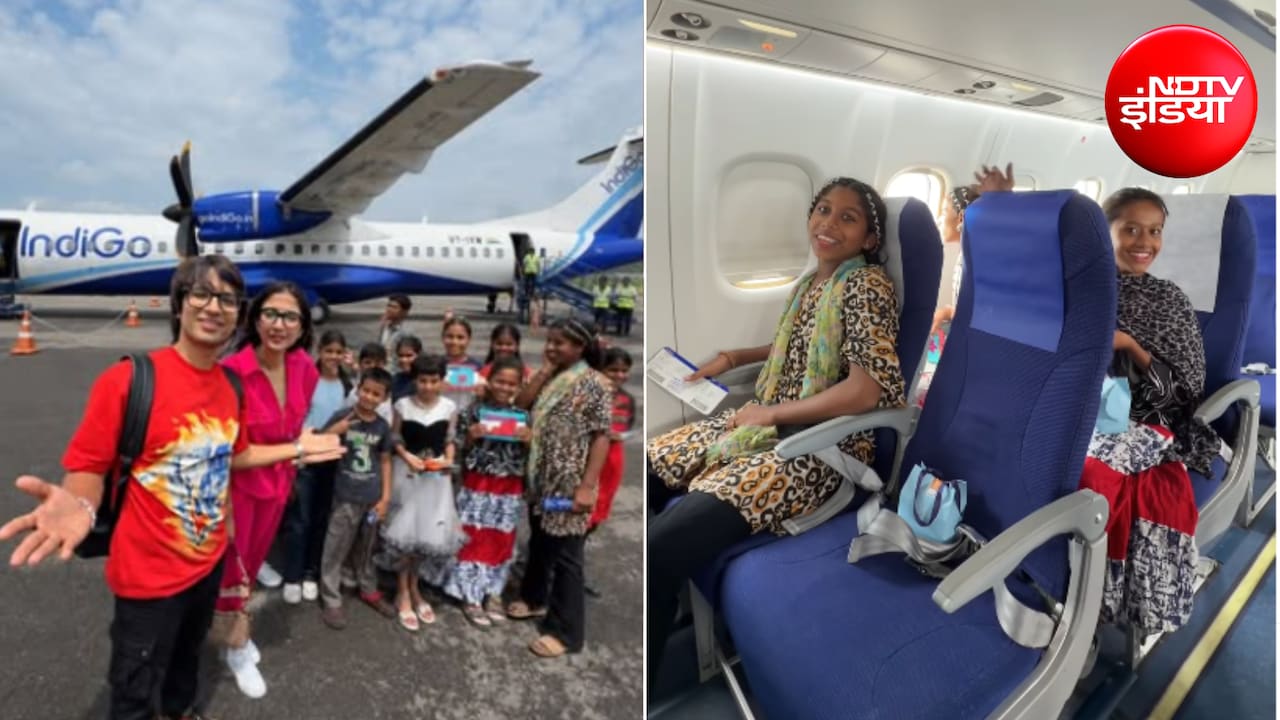 Video : कंटेंट क्र‍िएटर Sourav Joshi ने पूरी IndiGo Flight बुक कर जरूरतमंद बच्चों को करवाई पहली बार हवाई यात्रा