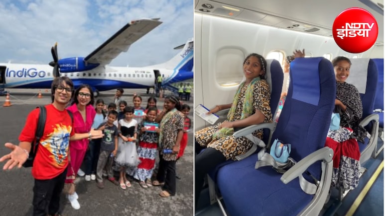 Video : कंटेंट क्र&zwj;िएटर Sourav Joshi ने पूरी IndiGo Flight बुक कर जरूरतमंद बच्चों को करवाई पहली बार हवाई यात्रा