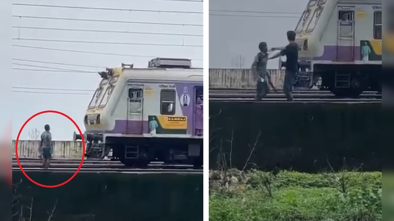 Mumbai Local Trains Face Brief Disruption After Man Enters Western Railway Tracks