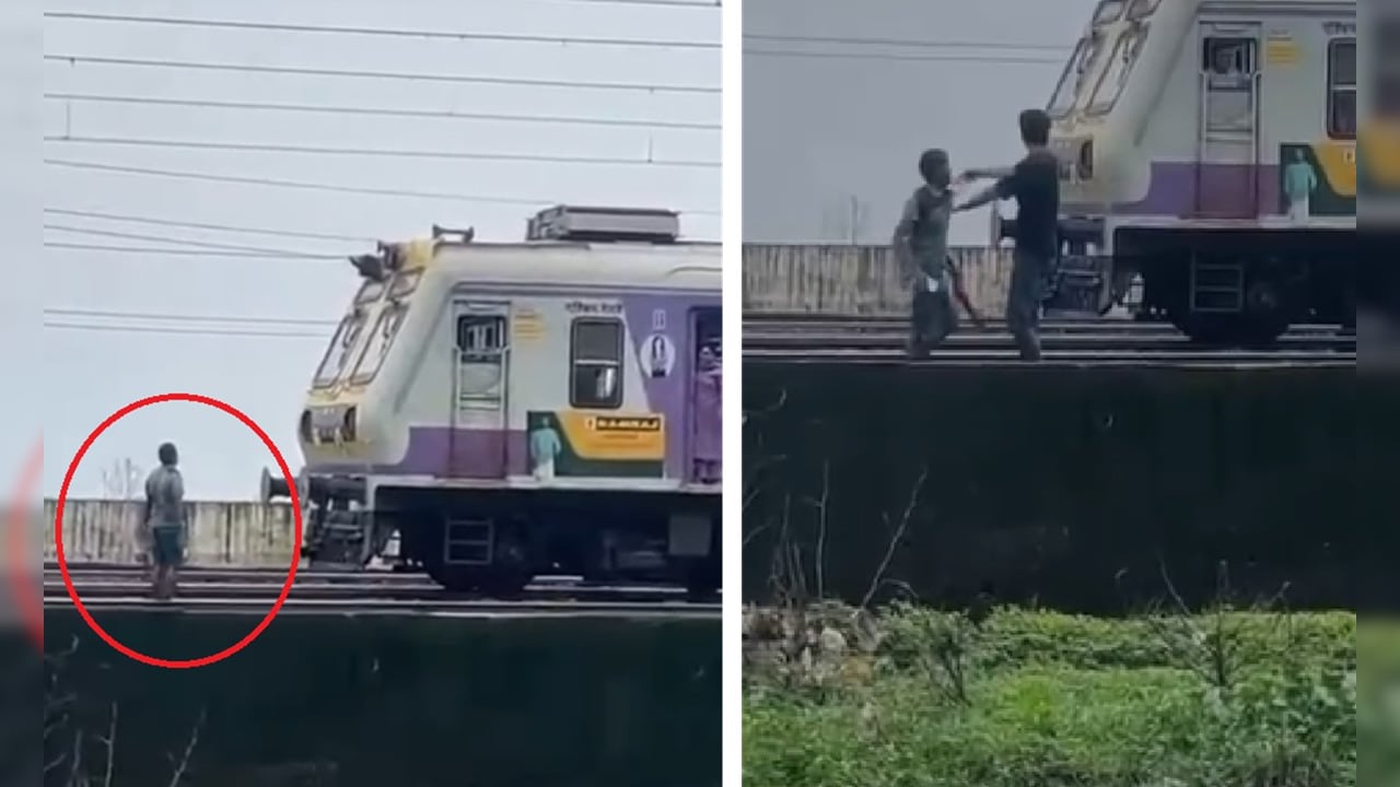 Mumbai Local Trains Face Brief Disruption After Man Enters Western Railway Tracks