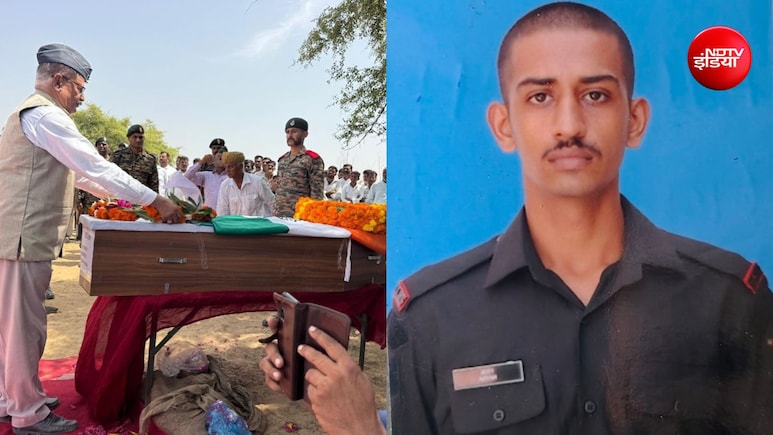 अग्निवीर गोपाल सिंह भाटी का सैन्य सम्मान से अंतिम संस्कार, ट्रेनिंग में अचानक हुई मौत