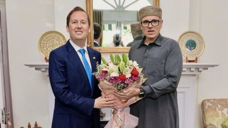 "J&K Important Part Of India": US Ambassador Sergio Gor In Srinagar