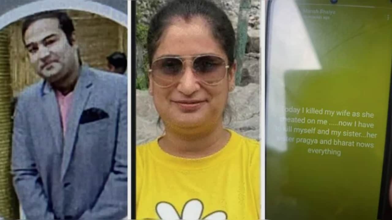 Manas Vajpayee. His wife Divya (Right) His WhatsApp status Manas Vajpayee. His wife Divya (Right) His WhatsApp status