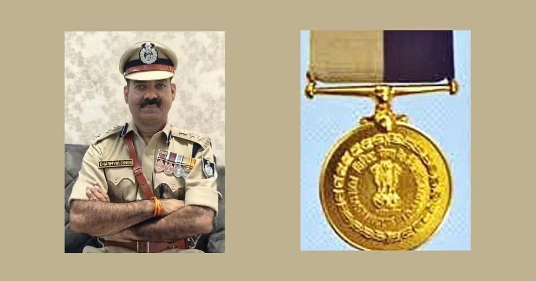 ips dharamveer singh gwalior ssp presidents distinguished service medal gallantry awards. ips dharamveer singh gwalior ssp presidents distinguished service medal gallantry awards.