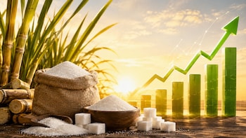 Sugar Stocks Rally Up To 11% Amid Sky-High Wholesale Prices; Shri Renuka, Dalmia Bharat Lead The Surge