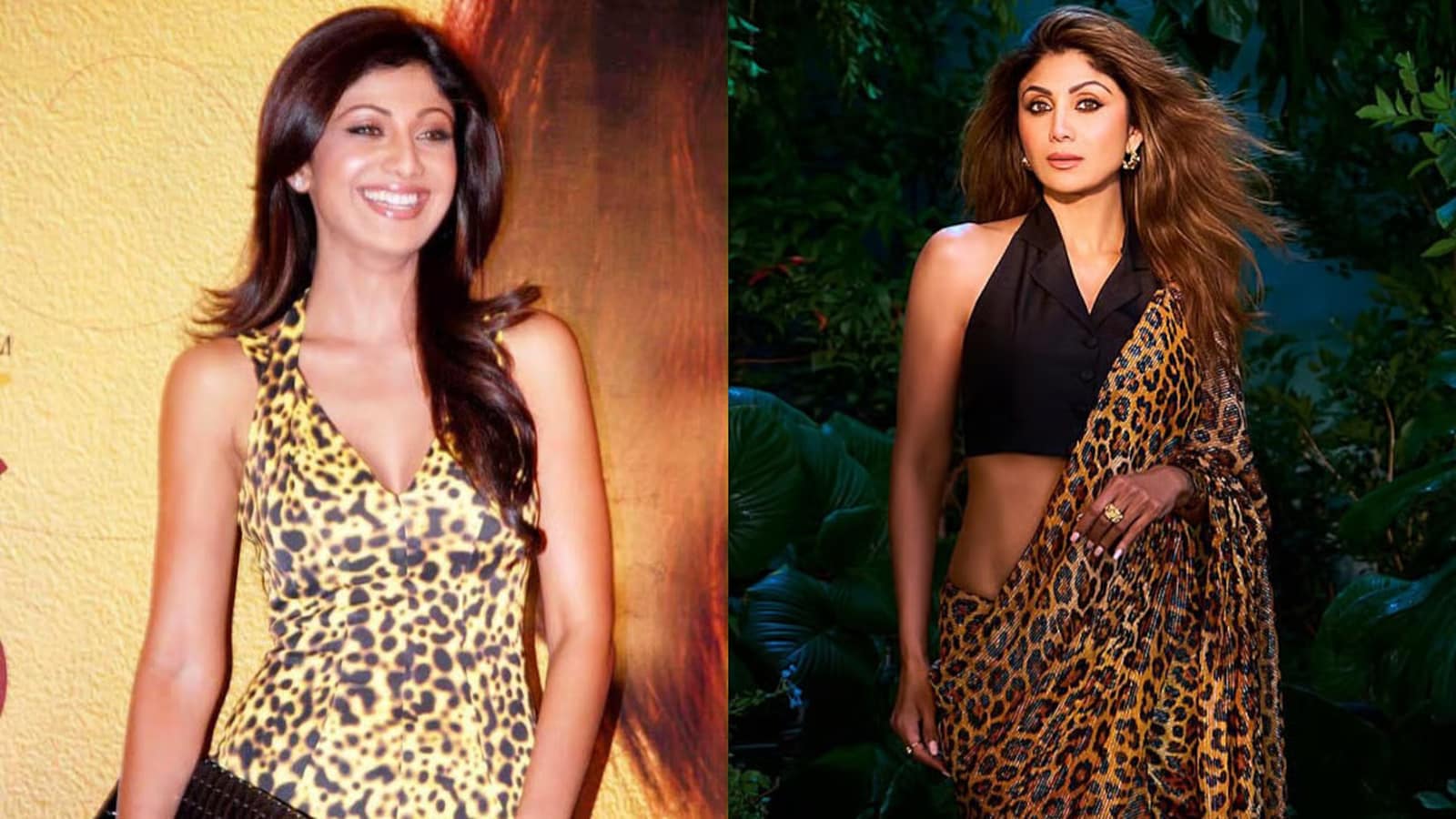 Shilpa Shetty Revisits Decades of Leopard-Print Fashion Looks