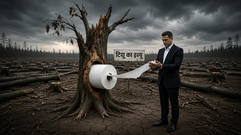 आप हर साल लाखों पेड़ बचा सकते हैं! हाथ साफ करने के लिए टिशू पेपर की जगह अगर ये इस्तेमाल करें