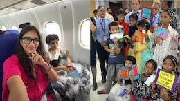 Video: Content Creator Sourav Joshi Books Entire IndiGo Flight For Underprivileged Children Flying For The First Time