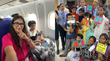 Video: Creator Books Entire IndiGo Flight For Underprivileged Children