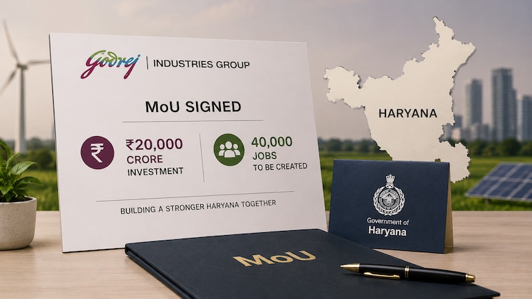 Rs 20,000 Crore Investment, 40,000 Jobs: Godrej Signs MoU With Haryana Govt