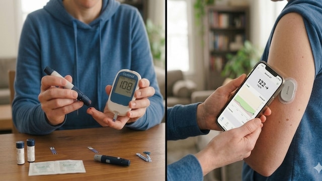 Deciding between the two depends heavily on type of diabetes and treatment plan