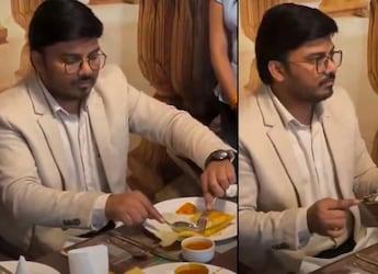 Watch: Etiquette Coach Shows How To Eat Dosa At A 5-Star Hotel, Internet In Disbelief