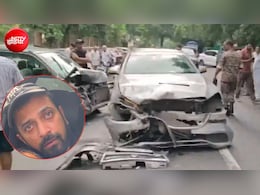 दिल्ली: तेज रफ्तार मर्सिडीज और नशे में धुत दारोगा का बेटा, अपार्टमेंट के बाहर महिला को रौंदा, VIDEO