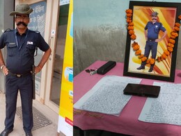 रिटायर्ड फौजी ने सुसाइड से पहले खुद की तस्वीर पर चढ़ाई माला, फिर लगा ली फांसी