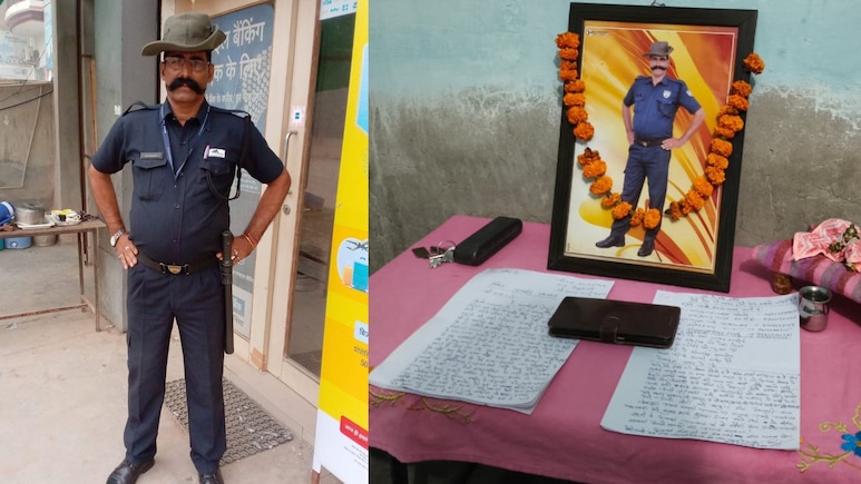 रिटायर्ड फौजी ने सुसाइड से पहले खुद की तस्वीर पर चढ़ाई माला, फिर लगा ली फांसी