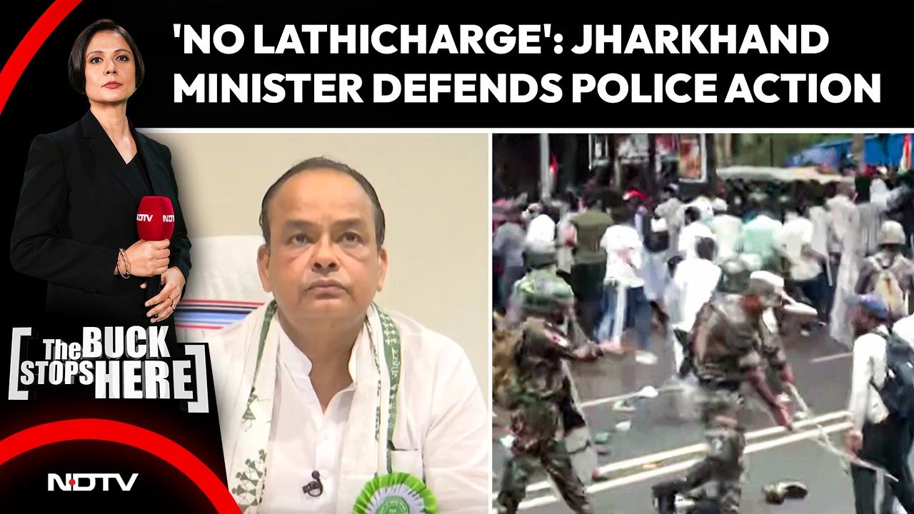 'No Lathicharge, No Excess': Jharkhand Minister Irfan Ansari Defends Police Action On Protesters