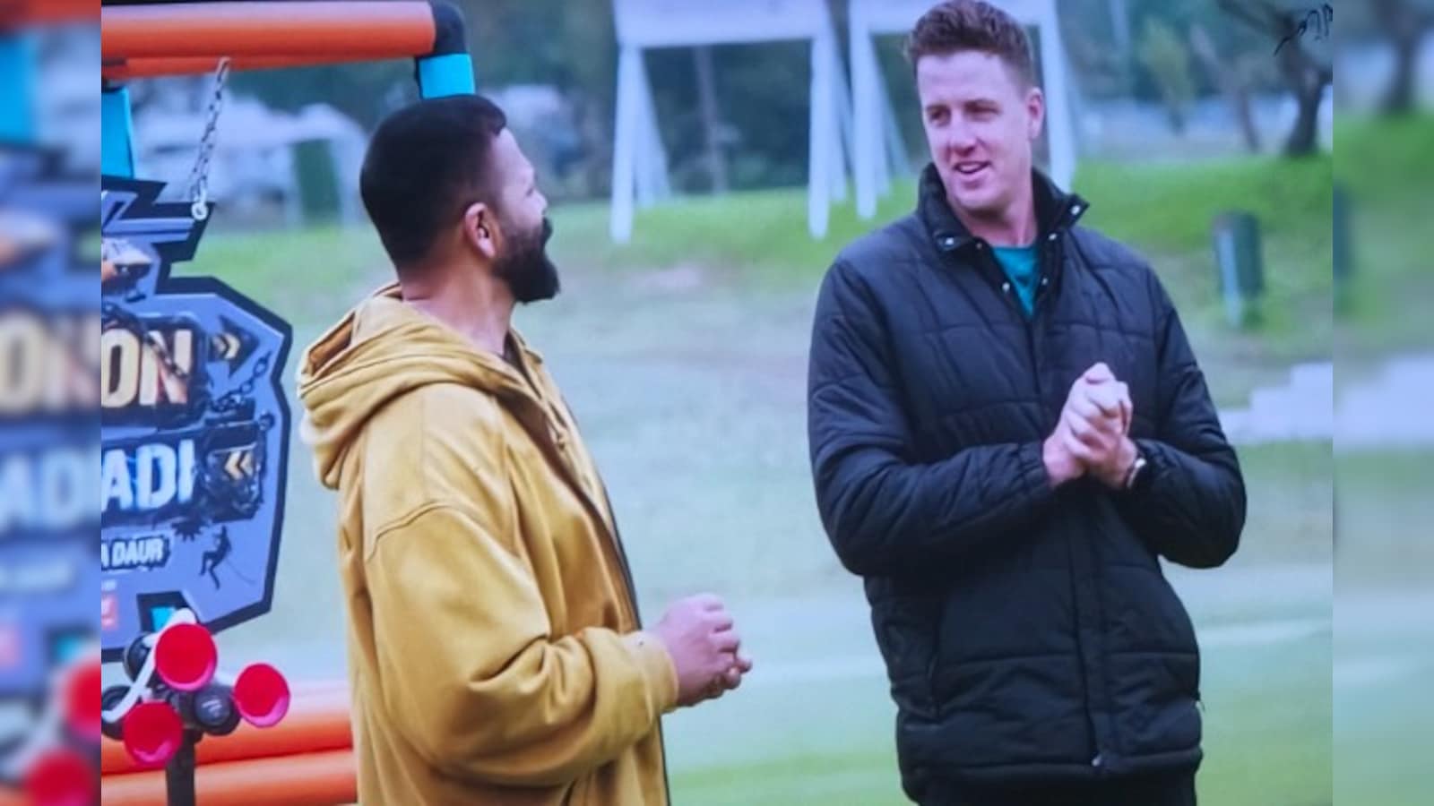 Watch: India Coach Enters Reality Show <i>Khatron Ke Khiladi</i>, Rattles Contestants With The Ball