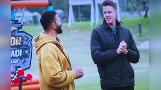 Watch: India Coach Enters Reality Show <i>Khatron Ke Khiladi</i>, Rattles Contestants With The Ball