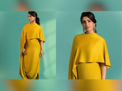 Viral Pics: Samantha Ruth Prabhu Nails Maternity Fashion In Vibrant Mustard Cape Dress