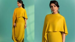 Viral Pics: Samantha Ruth Prabhu Nails Maternity Fashion In Vibrant Mustard Cape Dress