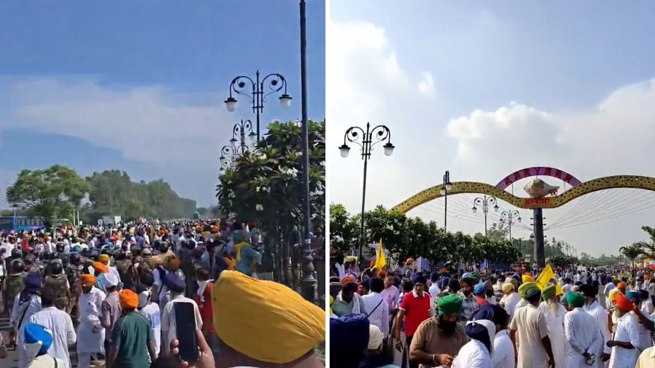 Protesters Demand Case Against Anti-Khalistani Terrorist, Block Highway In Ambala