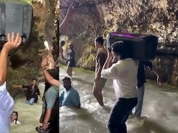 Tourists Blast Music And Dance Inside Dehradun's Gucchu Paani Cave, Internet Is Not Impressed