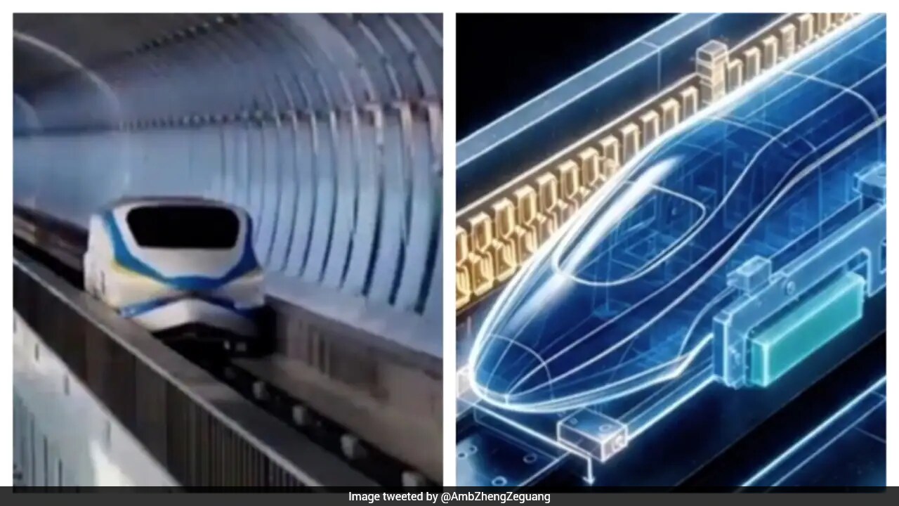 China's Experimental Bullet Train Sets World Record, Hits 800 Kmph In Just 5.3 Seconds