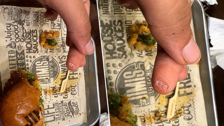 'Glass Piece' Found In Burger At Jimi's Burger Branch In Mumbai; FDA Complaint Filed