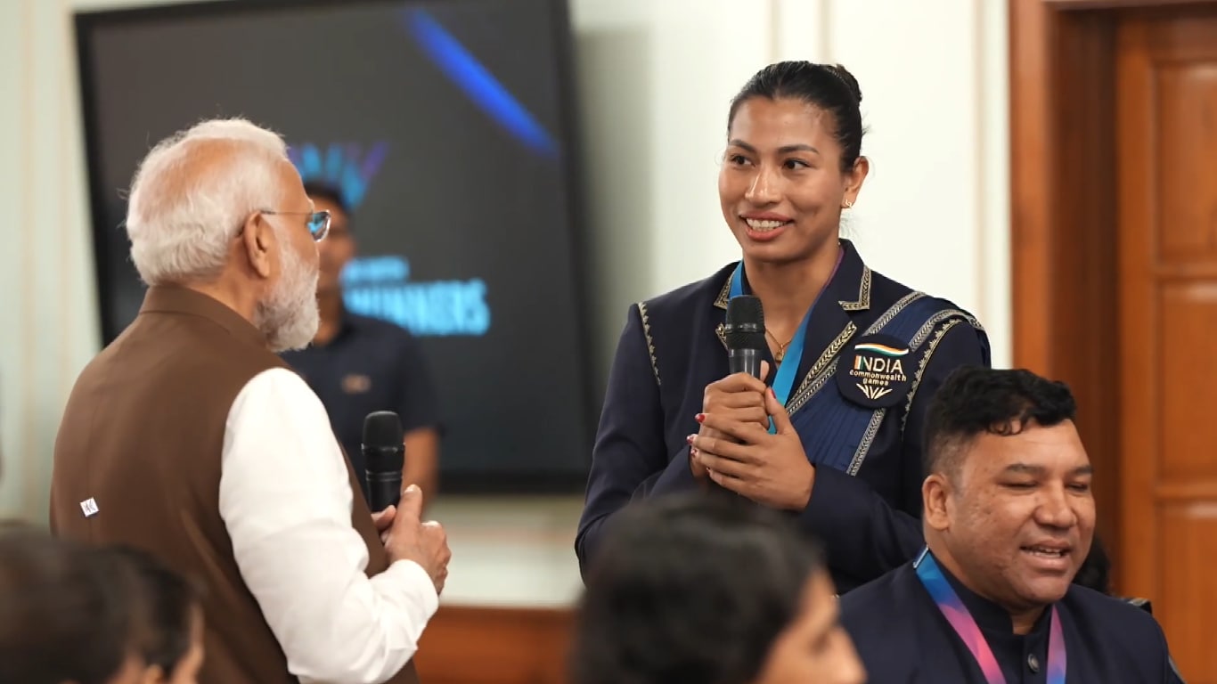 Modi praises boxer Lovlina for objecting to distorted India map in Glasgow