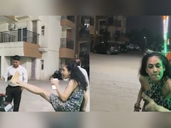 आम्रपाली सेंचुरियन पार्क में महिला का हाई वोल्टेज ड्रामा, गाली-गलौज का वीडियो वायरल