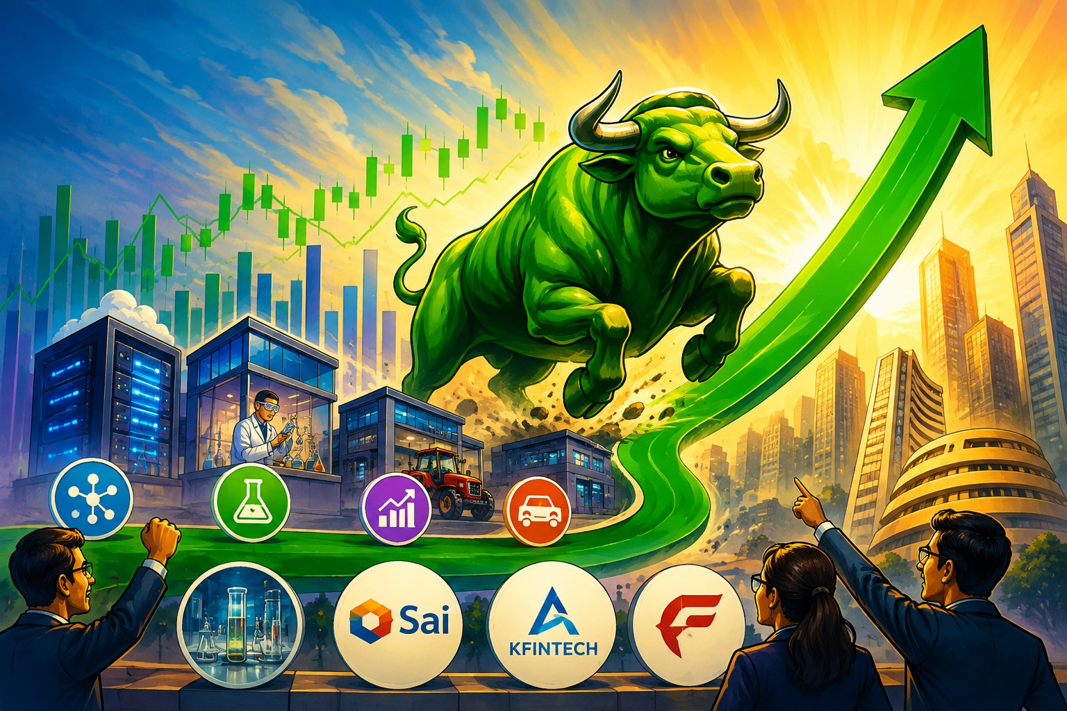 Small-cap stocks rise up to 7.5% as Nifty SmallCap 100 nears record high