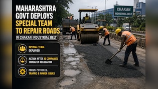Potholes Put Chakan Industry At Risk Of Exodus, Pune Govt Launches Special Repair Drive