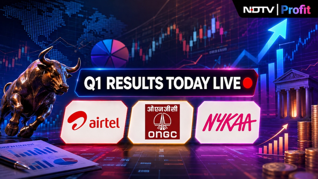 Q1 Results Live: Bharti Airtel, ONGC, Nykaa, Marico, Pidilite Industries Earnings In Focus