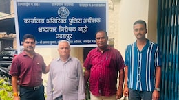 कृषि मंडी का कर्मचारी रिश्वत लेते ट्रैप, व्यापारियों के ट्रैक्टर का चालान बनाने की धमकी देकर करता था वसूली